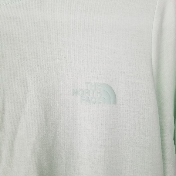 The North Face Wander Twist Back Short Sleeve Athletic Shirt Mint Green Size M - Picture 13 of 13